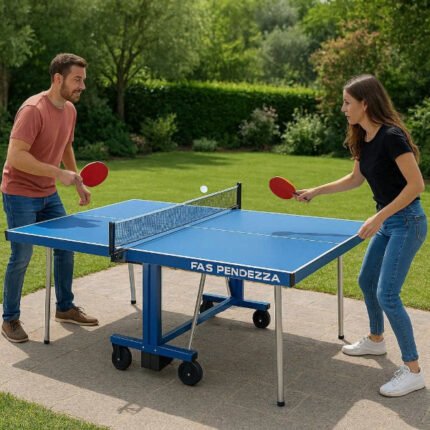 Premium Dual-Use Table Tennis Table – Model 6Pin0102