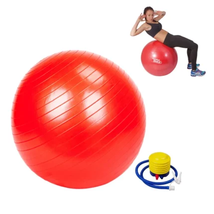 YORK FITNESS ANTI-BURST BALL GYM 65CM WITH PUMP