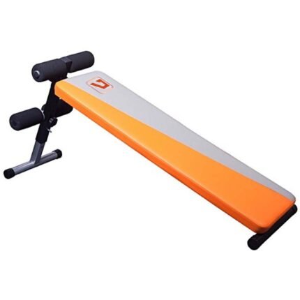 FITNESS SIT-UP BENCH LS1201 ORANGE+GRAY