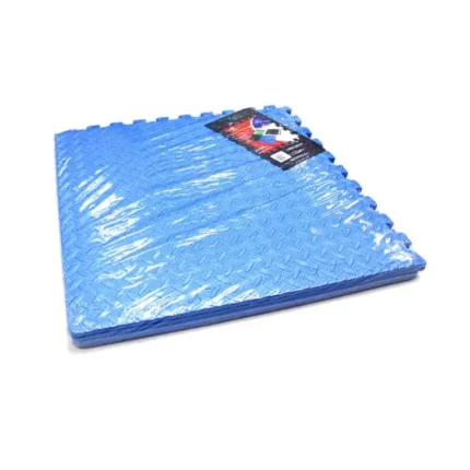 EVA EXERCISE MAT MAT21 4-LEAVES 60*60*1.0CM BLUE
