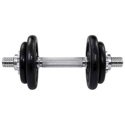 YORK DARK GREY PAINTED DUMBELL SET 20KG YKPD20