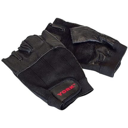 YORK FITNESS LEATHER GLOVES 60044-S