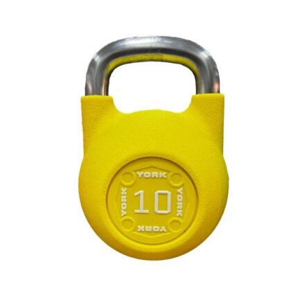 YORK PU COMPETITION KETTLEBELL 10KG YELLOW DB2182