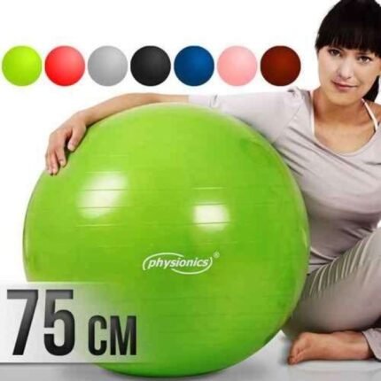 GYM BALL 75 CM GREEN/BLUE BOA BALL
