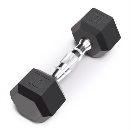 RUBBER HEX DUMBBELL 20LB IR92022