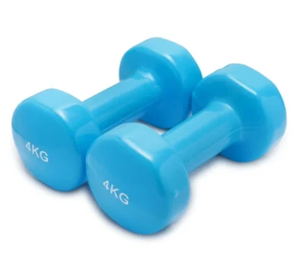 VINYL DUMBBELLS 4KG GRAY IR92005
