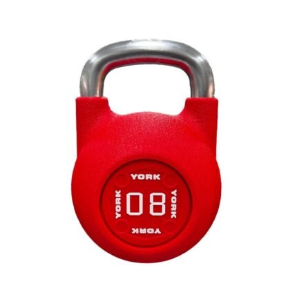 YORK PU COMPETITION KETTLEBELL 8KG RED DB2182
