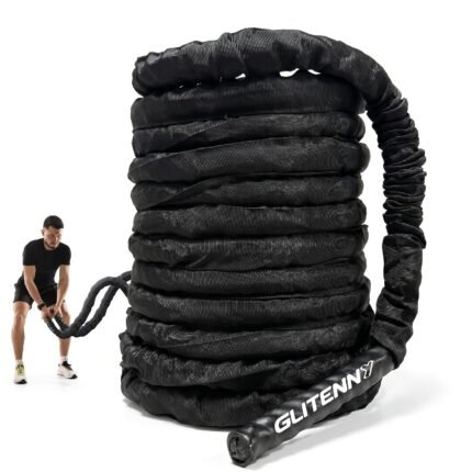 BATTLE ROPE (BLACK) FITNESS ROPE