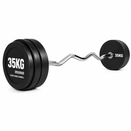 BARBELL SET IR95096B CURVE HANDLE BAR 35KG
