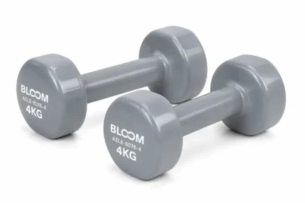 BLOOM VINYL DUMBBELL AELE-8076-4 4KGX2 GREY