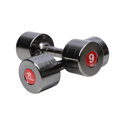 CHROMED DUMBBELL IR92017 9 KG