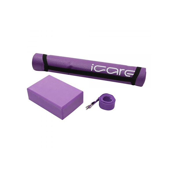 I-Care-Yoga-Set-Mat-Brick-Strap-Jic025-1