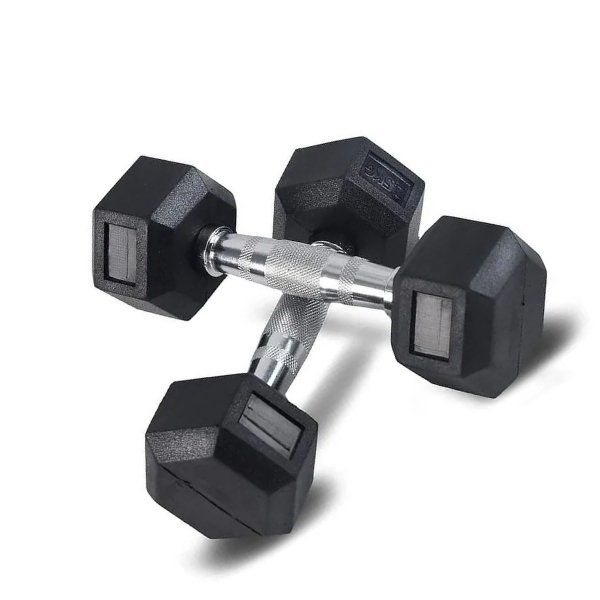 RUBBER HEX DUMBBELL DB6101 32.5 KG RUBBER HEX DUMBBELL DB6101 32.5 KG