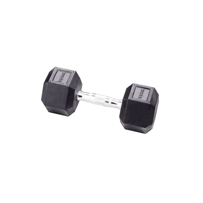 Round Rubber Dumbbell 35KG DZLG12 YORK Round Rubber Dumbbell 35KG DZLG12 YORK