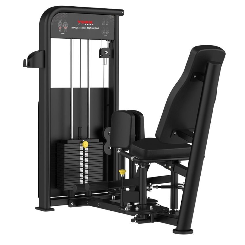 YORK INNER THIGH ABDUCTOR Elevate your fitness routine with the YORK Inner Thigh Abductor Machine, designed to help you sculpt and tone your inner thighs effectively. This robust piece of equipment is perfect for both beginners and seasoned athletes looking to enhance their lower body strength. The ergonomic design ensures comfort during workouts, allowing for smooth and efficient movements. Constructed from high-quality materials, this abductor machine is built to withstand rigorous use, making it a reliable addition to your home gym or commercial fitness center. YORK INNER THIGH ABDUCTOR
