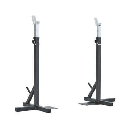 YORK SQUAT RACK SLVR/ BLCK AX1027