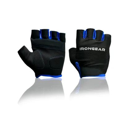 FITNESS GLOVE SGW614 BLACK BLUE LARGE