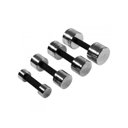 CHROMED DUMBBELL IR92018A 9 KG @FS