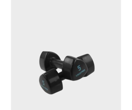 LIVEPRO STUDIO DUMBBELLS 5KG LP8070 BLACK