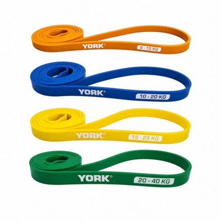 YORK Resistance Band Speed 4 PCS Set 80508 5-40KG