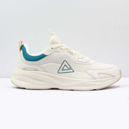 PEAK CROSS TRAINING SHOES MEN ET43371J CANVAS WHITE