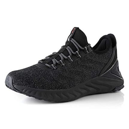 PEAK RUNNING SHOES MEN E243287H ALL BLACK