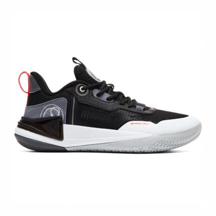 PEAK BASKETBALL MATCH SHOES MEN EXT54101A BLACK/WHITE