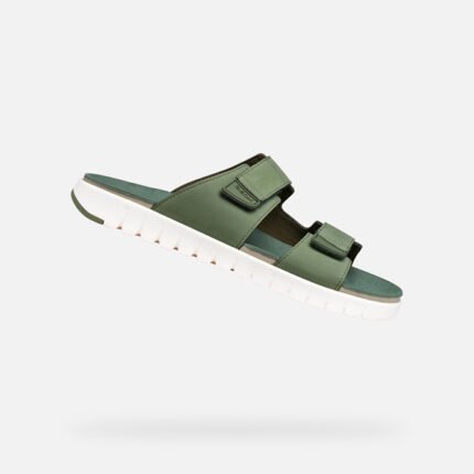 MENS OPEN SANDALS BZ-499-1 LIGHT GREEN