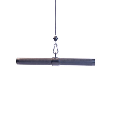 FAT GRIP STRAIGHT ROW CABLE BAR (BLACK) MB022FG @FS