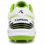 KARSON cricket footwear green sole rear view