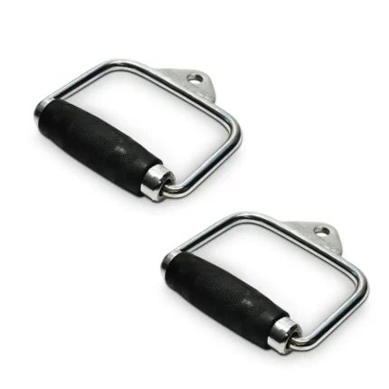 CABLE HANDLE W RUBBER GRIP BDHY048 CHROME@FS